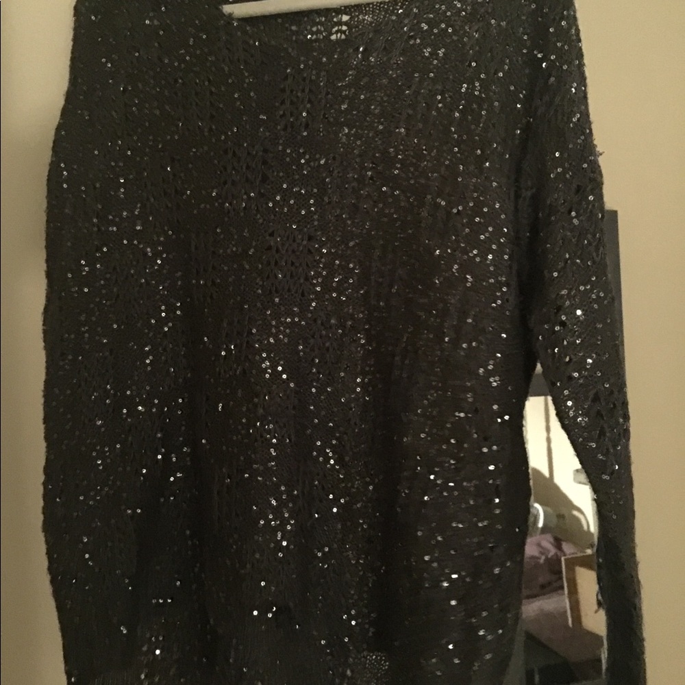 Gray Charming Charlie’s sweater